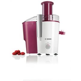 Bosch MES25C0 juice maker Centrifugal juicer Cherry,Transparent,White 700 W Juicers Appliances