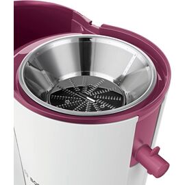 Bosch MES25C0 juice maker Centrifugal juicer Cherry,Transparent,White 700 W Juicers Appliances