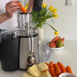 MPM MSO-18-M Juicer 1000 W Black, Silver Juicers Appliances