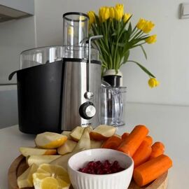 MPM MSO-18-M Juicer 1000 W Black, Silver Juicers Appliances
