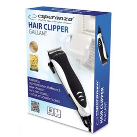 Esperanza EBC005 hair trimmers/clipper Black, White Εργαλεία Μαλλιών Περιποίηση Μαλλιών