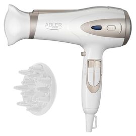 ADLER AD 2248WC HAIR DRYER, WHITE AND CHAMPAGNE Εργαλεία Μαλλιών Περιποίηση Μαλλιών