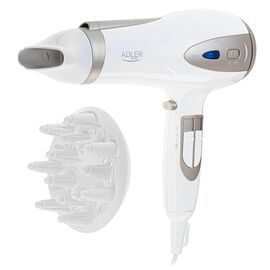 ADLER AD 2248WC HAIR DRYER, WHITE AND CHAMPAGNE Εργαλεία Μαλλιών Περιποίηση Μαλλιών