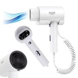 Adler AD 2285w Hotel hair dryer white Εργαλεία Μαλλιών Περιποίηση Μαλλιών