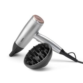 BaByliss Cosmos D580DE hair dryer 2100 W Satin steel Εργαλεία Μαλλιών Περιποίηση Μαλλιών