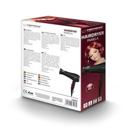Esperanza EBH004K Hair dryer Black 2200 W Εργαλεία Μαλλιών Περιποίηση Μαλλιών