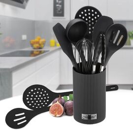 Kitchen utensils MAESTRO MR-1542-BLACK 8 elements Black Kitchen Home & Kitchen