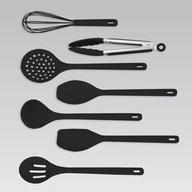Kitchen utensils MAESTRO MR-1542-BLACK 8 elements Black Kitchen Home & Kitchen