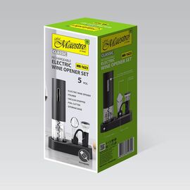 MAESTRO MR-1623 USB electric wine corkscrew Kitchen Home & Kitchen