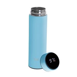 THERMOS WITH LED ADLER AD 4506BL BLUE Kitchen Home & Kitchen