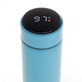 THERMOS WITH LED ADLER AD 4506BL BLUE Kitchen Home & Kitchen