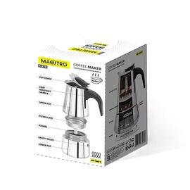 Bialetti Brikka Moka pot 0.1 L Black, Stainless steel Coffee Machines Appliances