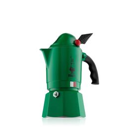 Bialetti Moka Break Alpina Moka pot Green Coffee Machines Appliances