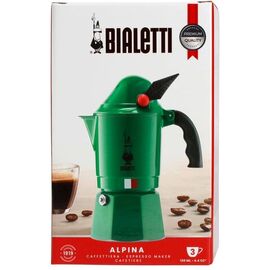 Bialetti Moka Break Alpina Moka pot Green Coffee Machines Appliances