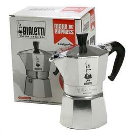 Bialetti Moka Express Moka pot 0.23 L Aluminium Coffee Machines Appliances