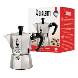 Bialetti Moka Express Moka pot Aluminium, Black Καφετιέρες Συσκευές