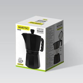 Maestro 6 cup coffee machine MR-1666-6-BLACK black Coffee Machines Appliances