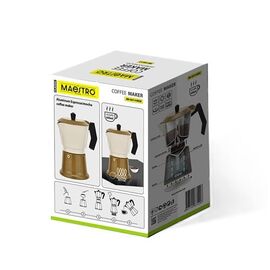 Aluminium moka pot MR-1657-9-BEIGE MAESTRO Καφετιέρες Συσκευές