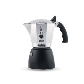 Bialetti Brikka Moka pot 0.1 L Black, Stainless steel Coffee Machines Appliances