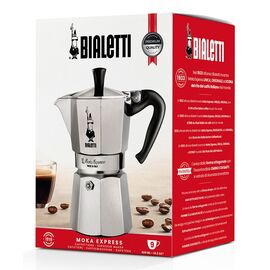 Bialetti Moka Express Moka pot 0.55 L Black, Silver Coffee Machines Appliances