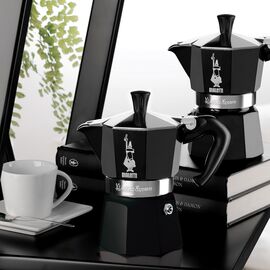 Bialetti Moka Express Moka pot Black Coffee Machines Appliances