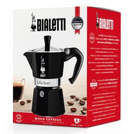 Bialetti Moka Express Moka pot Black Coffee Machines Appliances