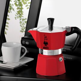 Bialetti Moka Express Moka pot Red Coffee Machines Appliances