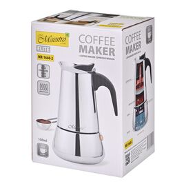 Feel-Maestro MR1660-200 manual coffee maker Pod coffee maker 0.2 L Chrome Καφετιέρες Συσκευές