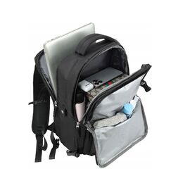NOVEEN CTB400 Black Cabin Travel Backpack 40x20x25 Σακίδια Πλάτης Βαλίτσες & Τσάντες