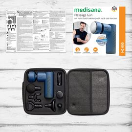 Medisana MG 600 massager Universal Black, Blue Προϊόντα Ευεξίας Προσωπική Φροντίδα
