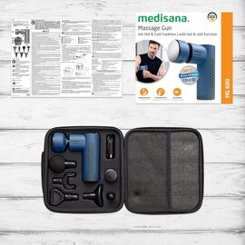 Medisana MG 600 massager Universal Black, Blue Προϊόντα Ευεξίας Προσωπική Φροντίδα