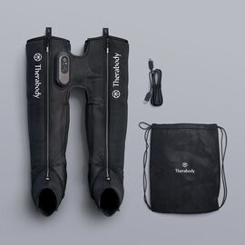 Therabody JetBoots Prime massager Legs Black Προϊόντα Ευεξίας Προσωπική Φροντίδα