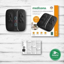 Medisana LM 100 massager Foot, Legs Black Προϊόντα Ευεξίας Προσωπική Φροντίδα