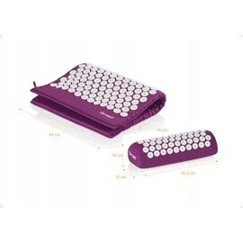 QMED Acupressure mat with cushion Purple Προϊόντα Ευεξίας Προσωπική Φροντίδα