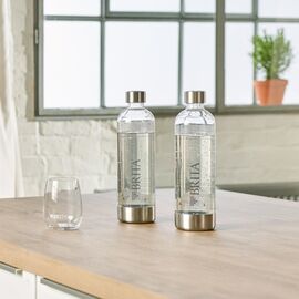 Brita SodaOne bottle (2 pieces) Kitchen Home & Kitchen