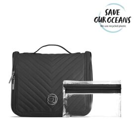 Gillian Jones - Organizer Cosmetic Bag w. Hang-up Function - Black / Beauty Uncategorized (Beauty)