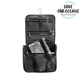 Gillian Jones - Organizer Cosmetic Bag w. Hang-up Function - Black / Beauty Uncategorized (Beauty)