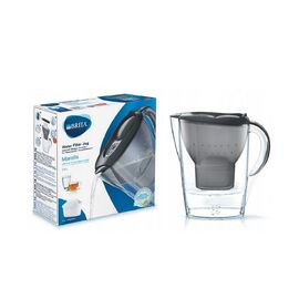 Brita Marella+1 Maxtra Pro PP filter jug (2.4 l; graphite) Kitchen Home & Kitchen