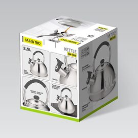Kettle MAESTRO MR-1323 stainless steel 2.5 l Kitchen Home & Kitchen