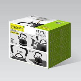 Maestro MR-1336 (MR-1336-BLACK) kettle 1.8 L Black Κουζίνα Σπίτι & Κουζίνα