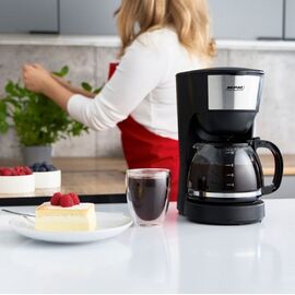 MPM MKW-12 Drip coffee maker Black Καφετιέρες Συσκευές