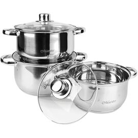 MAESTRO MR-2020-6M Cookware set 6 pieces Κουζίνα Σπίτι & Κουζίνα