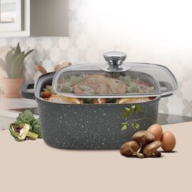 Maestro MR-2828 Pot with lid 28 cm 8 l Black Κουζίνα Σπίτι & Κουζίνα