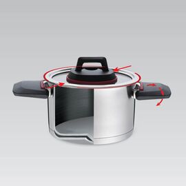 Maestro MR-3530-18 Pot with folding handles 2.3 l Κουζίνα Σπίτι & Κουζίνα