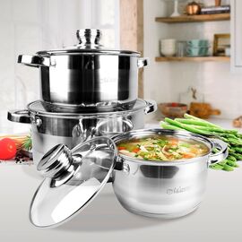 Maestro MR-2220-6L A set of pots of 6 elements Κουζίνα Σπίτι & Κουζίνα