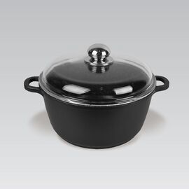 Maestro MR-4620C Pot with lid 20 cm 2,1 l Black Kitchen Home & Kitchen