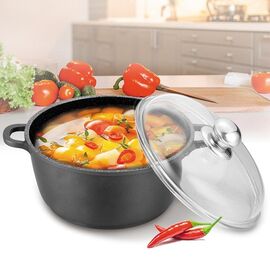 Maestro MR-4628C Pot with lid 28 cm 5,8 l Black Κουζίνα Σπίτι & Κουζίνα