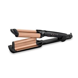 BaByliss Deep Waves Curling iron Warm Black, Orange 98.4" (2.5 m) Εργαλεία Μαλλιών Περιποίηση Μαλλιών