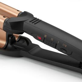 BaByliss Deep Waves Curling iron Warm Black, Orange 98.4" (2.5 m) Εργαλεία Μαλλιών Περιποίηση Μαλλιών