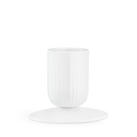 Kähler - Hammershøi Block Candle Holder - White - 9.5 cm H x 5 cm D / Home and Kitchen Uncategorized (Home & Kitchen) Home & Kitchen